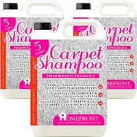 Floral Carpet Shampoo Carpets to Remove Stains and Odours - Pink / 15kg