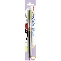 Pentel Arts Colour Brush Pen - Watercolour Brush - XGFL - Olive