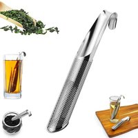 Stainless steel tea strainer - Silver
