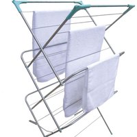 14M Concertina Laundry Dryer Airer - Grey