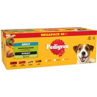 Pedigree Vital Protection Meat Selection Gravy Pouches - 40