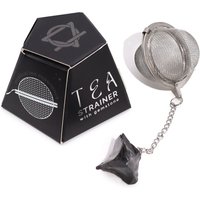 Raw Crystal Gemstone Tea Strainer Obsidian - Black