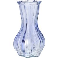 Miley Glass Decorative Vase - 14.8cm - Lavender