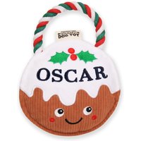 Pre-personalised Christmas Dog Toy - Oscar