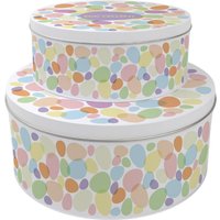 Made Especially Egg-cellent Round Cake Tin Set - Multicoloured