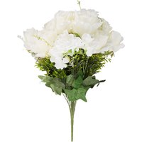 Rose Hydrangea Flower Bunch - White
