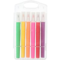 12 Pcs Pen Colour Brush for Kids Boys and Girls - multicolour