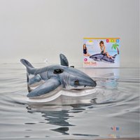 Intex Inflatable Pool Shark Ride On - Grey