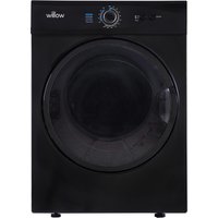 Willow WTD3B 3kg Compact Vented Tumble Dryer - Black