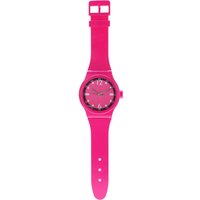 Giant Retro Wristwatch Wall Clock - Pink
