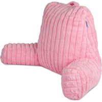 Deluxe Large Shredded Memory Foam Reading Pillow - Pink