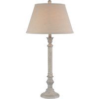 Liora Linen Shade Table Lamp Elegant, Versatile Lighting for Homes - Light Brown