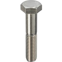 Unifix A2-304 Stainless Steel Hexagon Bolts M24 x 80 - Q209310002400080000 - Box of 10 - Grey