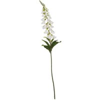 Foxglove Artificial Flower Stems Set of 3 - White