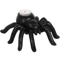 Spider Tealight Candle Holder - Black
