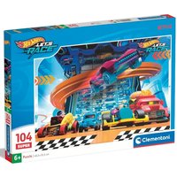 Hot Wheels Lets Race 104 Piece Jigsaw Puzzle - Various Colours