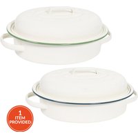 My Kitchen Enamel Lidded Roaster