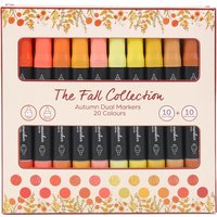 Pack of 10 Autumn Dual-Tip Markers