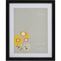 Ridged Photo Frame - Black / 10 x 8in
