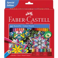 Pack of 60 Faber-Castell Colouring Pencils Set