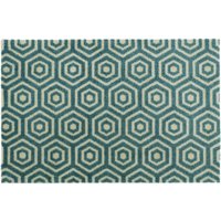 JVL Mega Door Mat 50 x 75 cm, Geo Hex - Geo Hex
