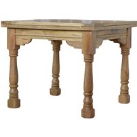 itzcominghome, Extending Dining Table 90cm Butterfly Kitchen Table 4-6 Seat - Oak itzcominghome, Extending Dining Table 90cm Butterfly Kitchen Table 4-6 Seat - Oak