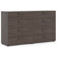 , Dallas Double Dresser - Dark Oak , Dallas Double Dresser - Dark Oak