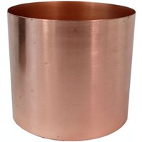 Leaf Modern Metal Planter - Copper