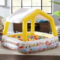 Intex Sun Shade Inflatable Pool - White