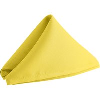 Cotton Polyester Dinning Table Napkins - Sunshine / 10