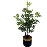 Artificial Bonsai Tree in Display Pot - Nandina Bonsai / 30cm