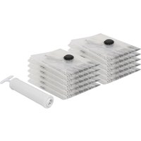 Vacuum Storage Bags with Hand Pump - White / 10 / M