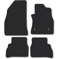 Vauxhall Combo 5mm Heavy-Duty Rubber Van Mats - Black Trim Binding