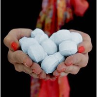 Box of Chill Pills (Mini Bath Bombs) Baby Powder - Blue