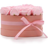 Pink Rose Soap Flower Gift Bouquet Elegant Bathroom Gift Decor - Light Pink