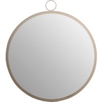 Georgia Silver Frame Wall Mirror - Gold