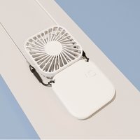 Folding Mini Small Fan - White