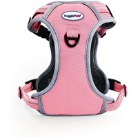 HugglePets Activity & Travel Dog Harness - Pink, X Large - Pink / Medium
