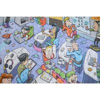 Djigsaw Vu In the Classroom 2 x 1000 Piece Jigsaw Puzzle Set - Neutral