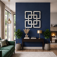 Square Mirrored Wall Art