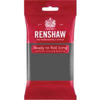 Renshaw, Renshaw Fondant Icing Ready to Roll - Grey Renshaw, Renshaw Fondant Icing Ready to Roll - Grey