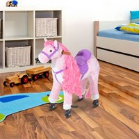 Kids Toy Rocking Horse - Pink