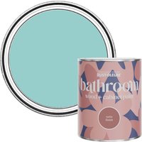 Rust-Oleum Bathroom Wood Cabinet Paint in Satin Finish - Teal 750ml - Blue