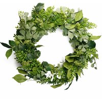 Leaf Artificial Wreath Ferns Leaf - Green