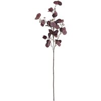 Burgundy Berried Eucalyptus Seasonal Accent - Burgundy