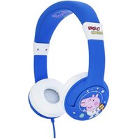 Peppa Pig Adjustable Wired Kids Headphones - Blue