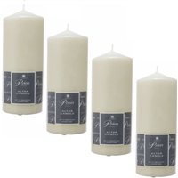 Prices Altar Pillar Candle 200 x 80mm Unscented Smokeless Non Drip 100H - Cream / 4