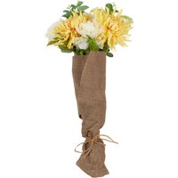 Fuji and Peony Bouquet - Yellow