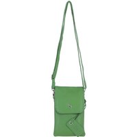 York Real Leather Smartphone Crossbody Bag - Fern