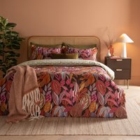 Utopia Printed Reversible Duvet Cover Set Single - Multicolour